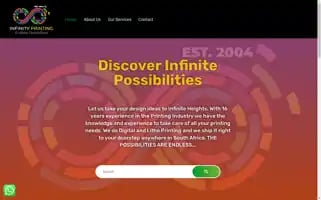 Infinityprintingjbay.co.za Screenshot 2024-05-18 06:08:16
