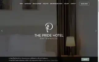 Thepride-hotel.com Screenshot 2024-04-18 07:36:46