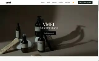 Vmelbarbershop.com Screenshot 2024-05-28 21:46:20