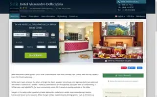 Alessandrodellaspinahotelpisa.com Screenshot 2024-04-15 06:46:20