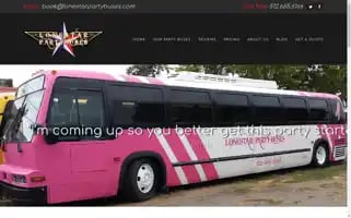 Lonestarpartybuses.com Screenshot 2024-05-16 06:07:26