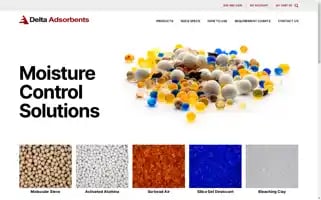 Deltaadsorbents.com Screenshot 2024-06-12 01:14:06