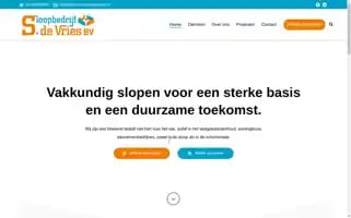 Sdevriessloopwerken.nl Screenshot 2024-07-09 02:15:07