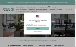 Smartofficefurniture.co.nz Screenshot 2024-05-13 23:35:50