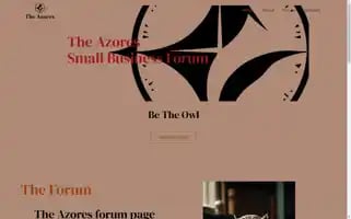 Theazoressmallbusinessforum.com Screenshot 2024-05-28 17:42:51