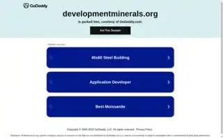 Developmentminerals.org Screenshot 2024-05-09 09:36:43