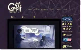 Castoff-comic.com Screenshot 2024-07-01 13:35:05