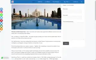 Indiapassiontours.com Screenshot 2024-04-14 20:45:57