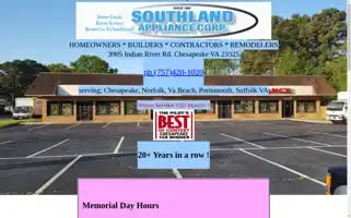 Southlandappliance.com Screenshot 2024-05-14 00:39:16