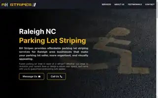 Raleighparkinglotstriping.com Screenshot 2024-04-26 15:18:31