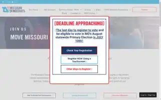 Missouridemocrats.org Screenshot 2024-07-04 23:56:31