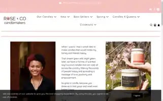 Roseandcocandles.com Screenshot 2024-05-04 22:09:05