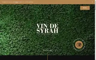 Syrahwineparlor.com Screenshot 2024-07-01 10:18:59