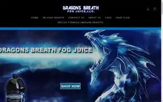 Dragonsbreathfogjuice.com Screenshot 2024-04-23 02:29:27
