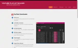 Youtubeplaylistbuilder.com Screenshot 2024-05-15 09:32:22