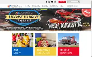 Nascarfoundation.org Screenshot 2024-07-07 09:05:38