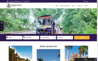 Bhoramdevtravels.com Screenshot 2024-04-26 16:35:21