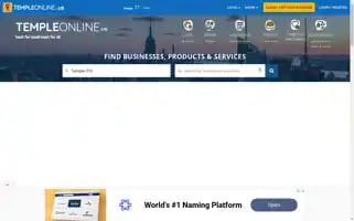 Templeonline.us Screenshot 2024-07-07 05:05:50