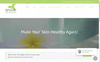 Reviveskincaresalon.com Screenshot 2024-05-13 16:59:44