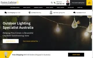 Fusionlighting.com.au Screenshot 2024-06-11 09:30:35