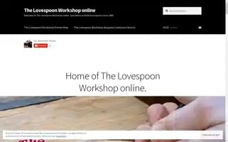 Thelovespoonworkshop.com Screenshot 2024-06-12 06:25:26