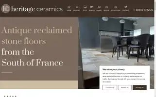 Heritageceramics.co.uk Screenshot 2024-06-12 13:27:25