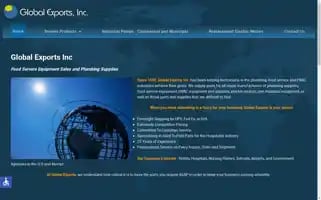 Globalexports.com Screenshot 2024-07-05 06:22:01