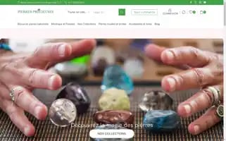 Pierresprecieuses-shop.com Screenshot 2024-05-22 22:33:37