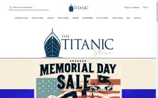 Thetitanicstore.com Screenshot 2024-05-16 21:19:30