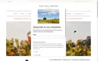 Fortyhallvineyard.com Screenshot 2024-05-04 13:47:23