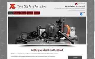 Twincityautoparts.com Screenshot 2024-05-16 22:32:17
