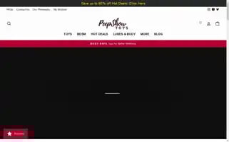 Peepshowtoys.com Screenshot 2024-05-04 08:20:28