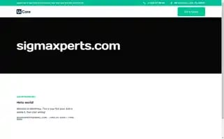 Sigmaxperts.com Screenshot 2024-06-28 08:19:21