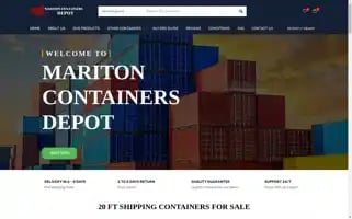 Maritoncontainersdepot.com Screenshot 2024-05-26 10:14:03