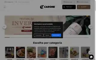 Carone.com.br Screenshot 2024-07-09 07:24:08