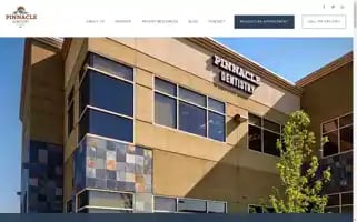 Pinnacledentistryco.com Screenshot 2024-07-06 19:39:59