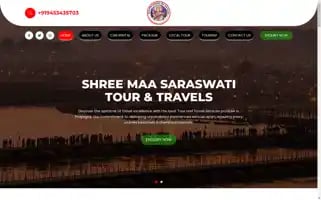 Shrimaasaraswatitravels.com Screenshot 2024-04-19 13:05:45