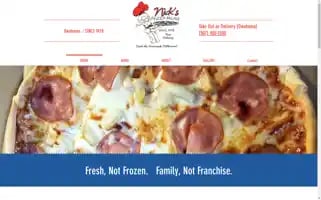 Nickspizzapalace.com Screenshot 2024-05-16 09:47:13