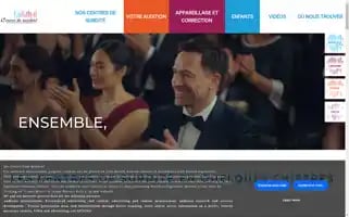 Centres-surdite.fr Screenshot 2024-06-16 15:36:10