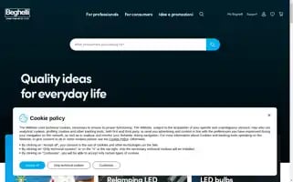 Beghelli.it Screenshot 2024-05-08 18:03:39