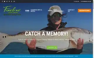 Finelinefishingcharters.com Screenshot 2024-05-15 22:07:54