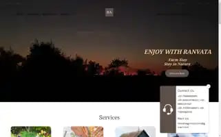 Ranvataagrotourism.com Screenshot 2024-04-17 00:51:15