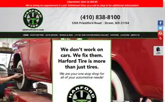 Harfordtire.com Screenshot 2024-05-10 00:50:08