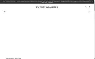 Twentygrammes.com Screenshot 2024-05-05 22:54:55