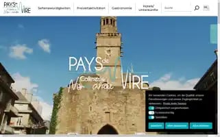Paysdevire-normandie-tourismus.com Screenshot 2024-04-17 18:00:38
