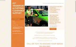 Houston-pet-taxi-transport-flight-travel-service.com Screenshot 2024-04-27 01:16:39