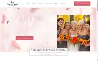 Sparksfloristweddings.com Screenshot 2024-06-13 20:16:19