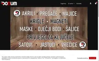 Donum-suvenirnica.hr Screenshot 2024-05-22 10:53:00