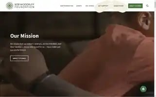 Bobwoodrufffoundation.org Screenshot 2024-07-03 15:19:25
