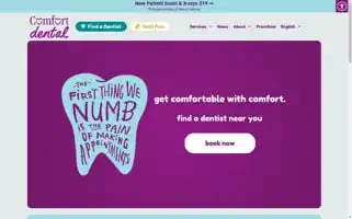 Comfortdental.com Screenshot 2024-05-09 05:17:24
